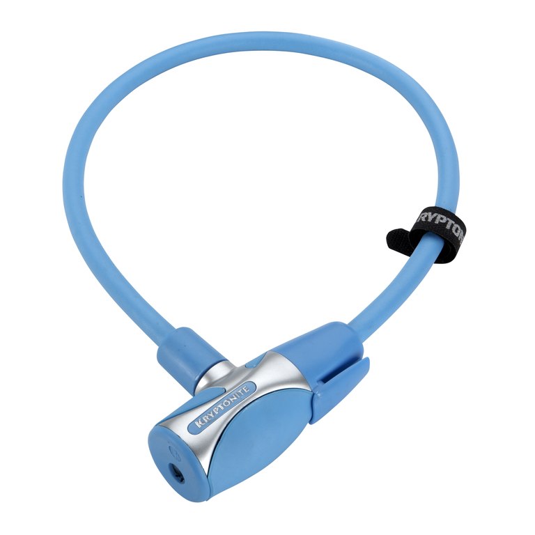 Kryptonite Kryptoflex 1265 Combo Lock - Blue
