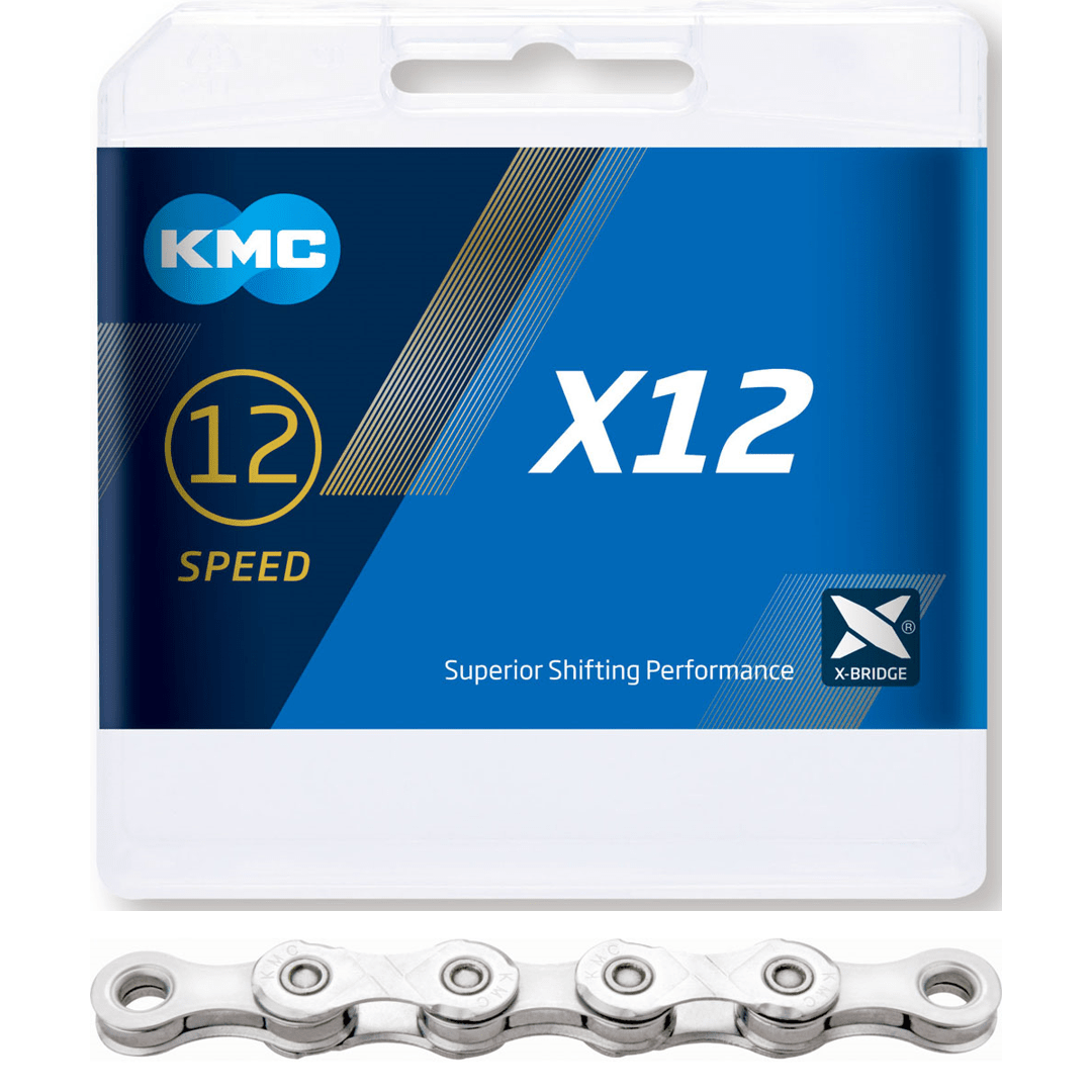 KMC X12 Chain 126L Silver - Image 3