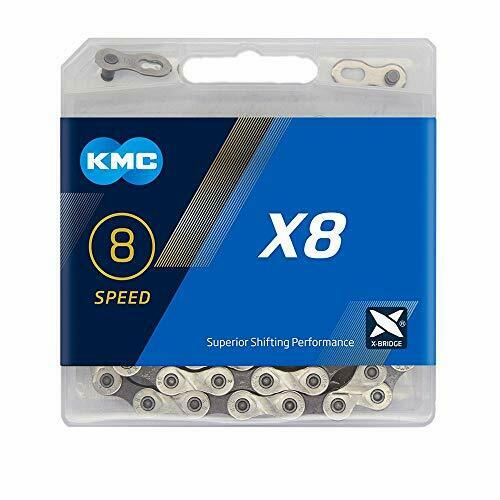 KMC X8 8 Speed Silver/Grey Chain