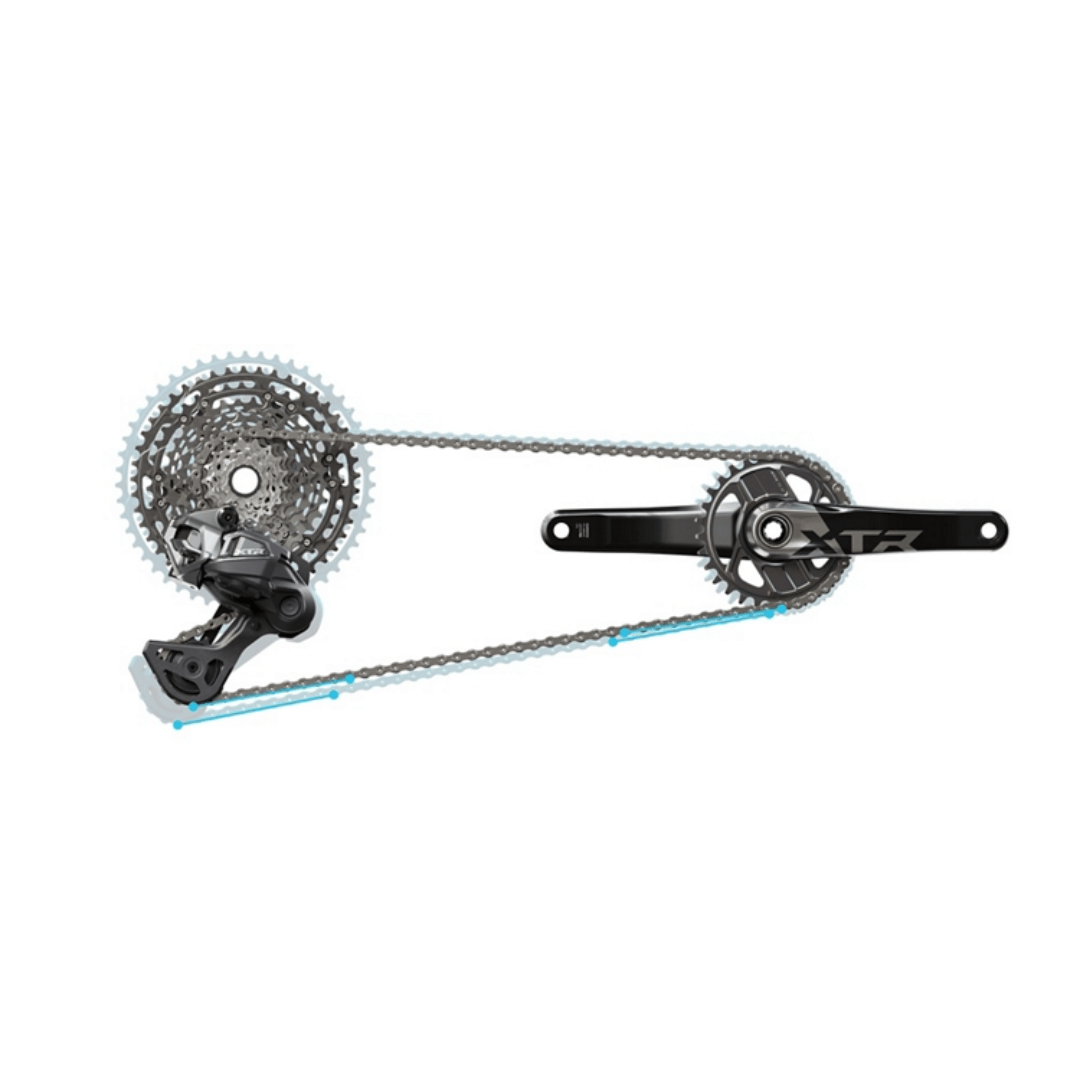 Shimano CS-M9200 XTR 12 Speed MTB Cassette - Image 8