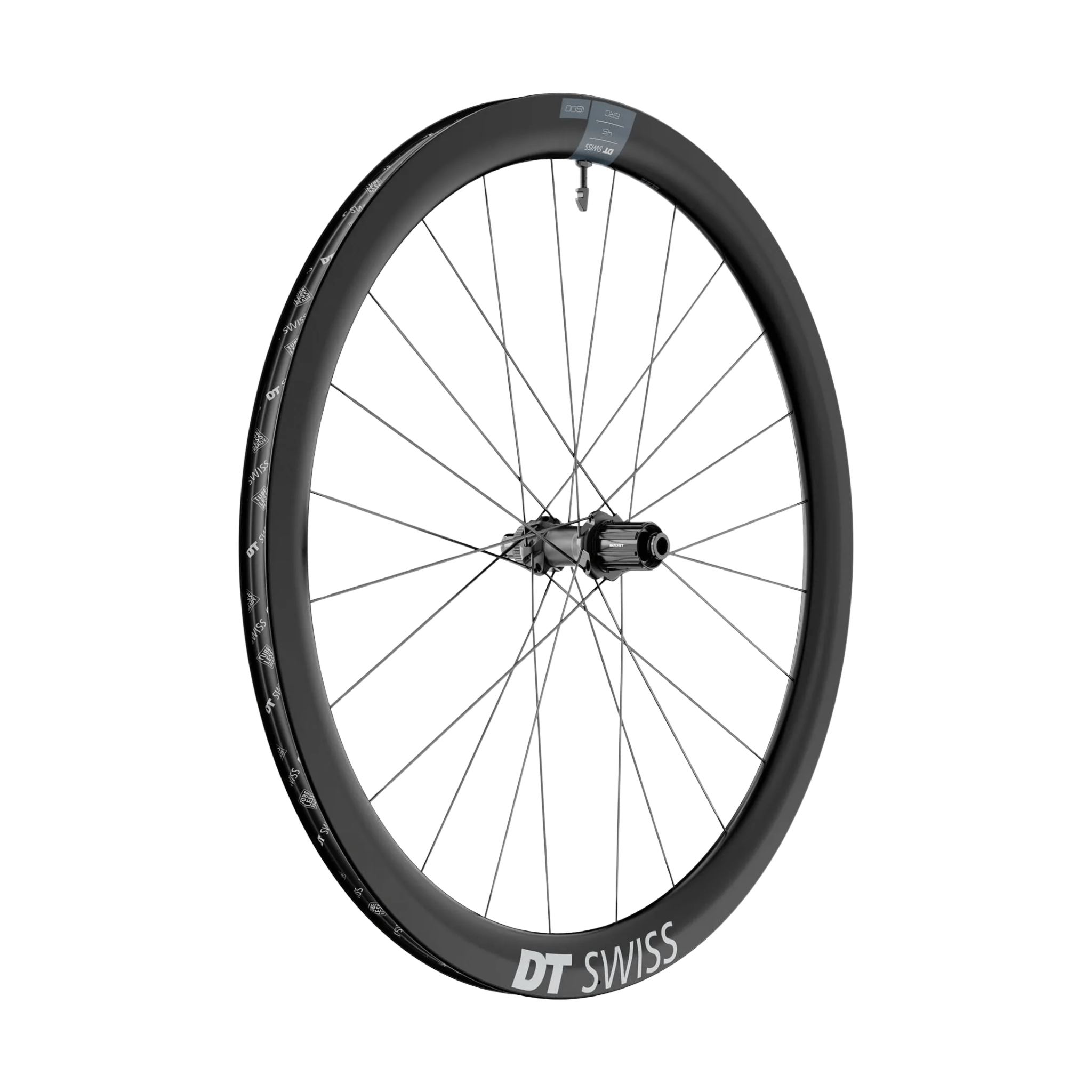 DT Swiss ERC 1600 Spline 45mm Carbon Disc Road Wheels - Image 2