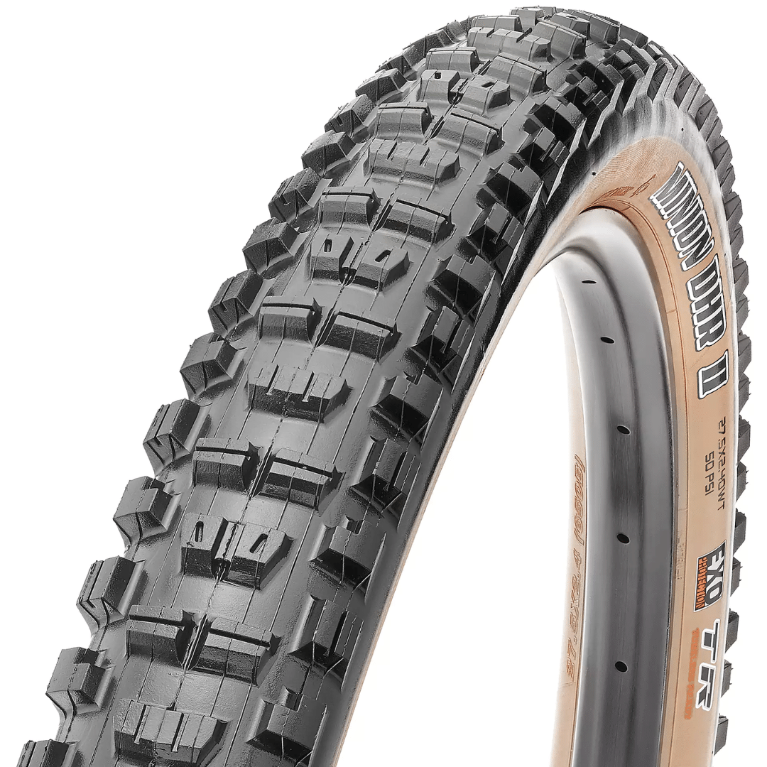 Maxxis Minion DHR II WT 60 TPI Folding Dual Compound EXO Tubeless Tanwall Tyre