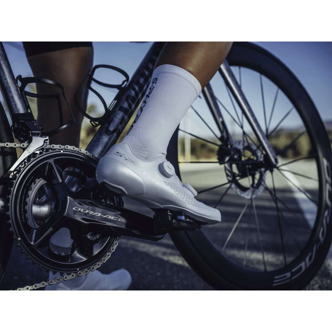 Shimano S-PHYRE RC9 (RC910) Shoes - White - Image 7