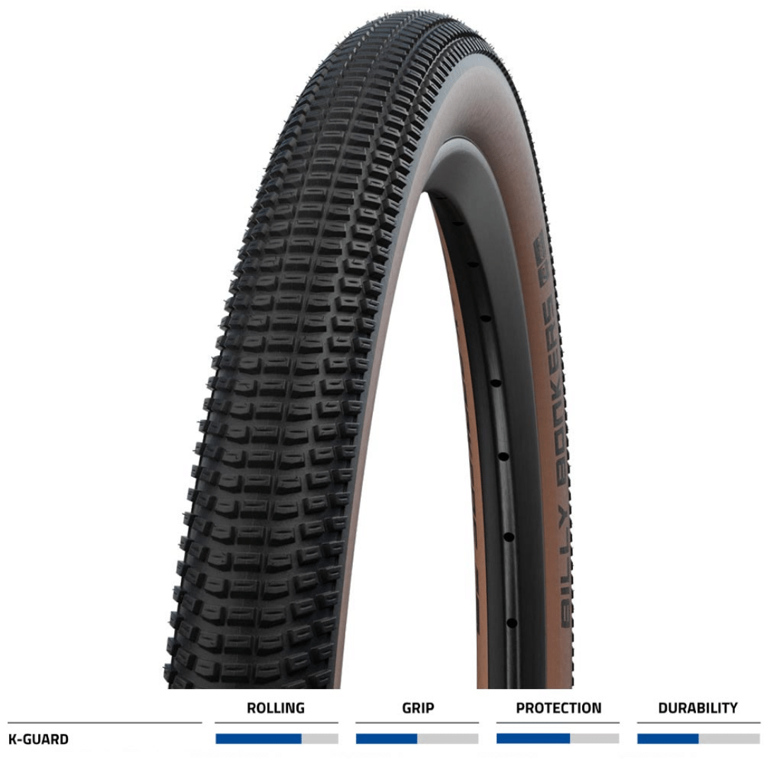 Schwalbe Billy Bonkers K Guard Tyre - Bronze Wall