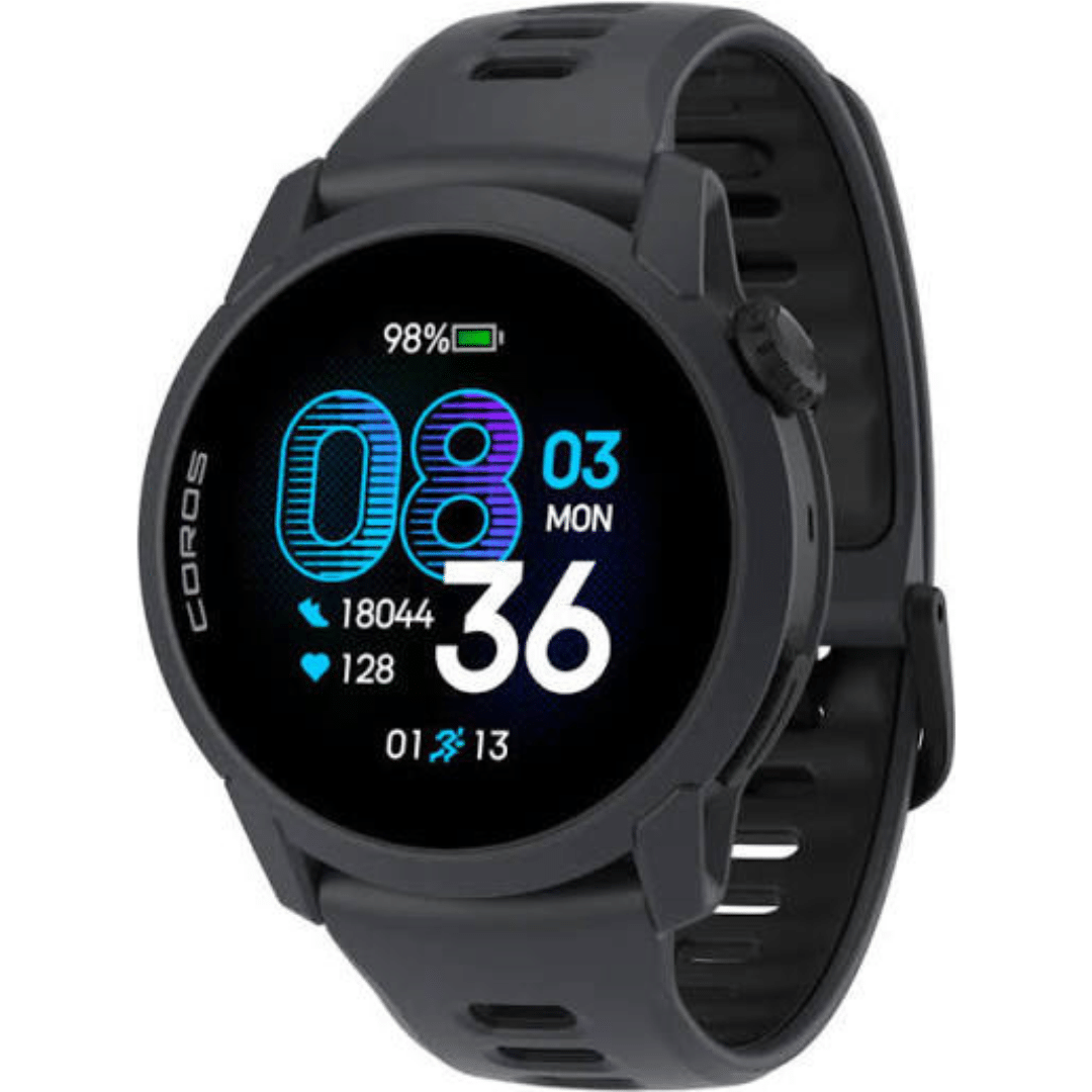 Coros PACE 4 GPS Sport Watch - Black Silicone