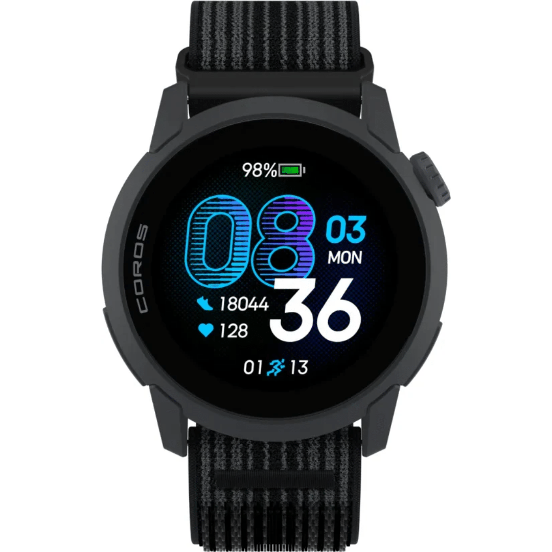 Coros PACE 4 GPS Sport Watch - Black Nylon - Image 2
