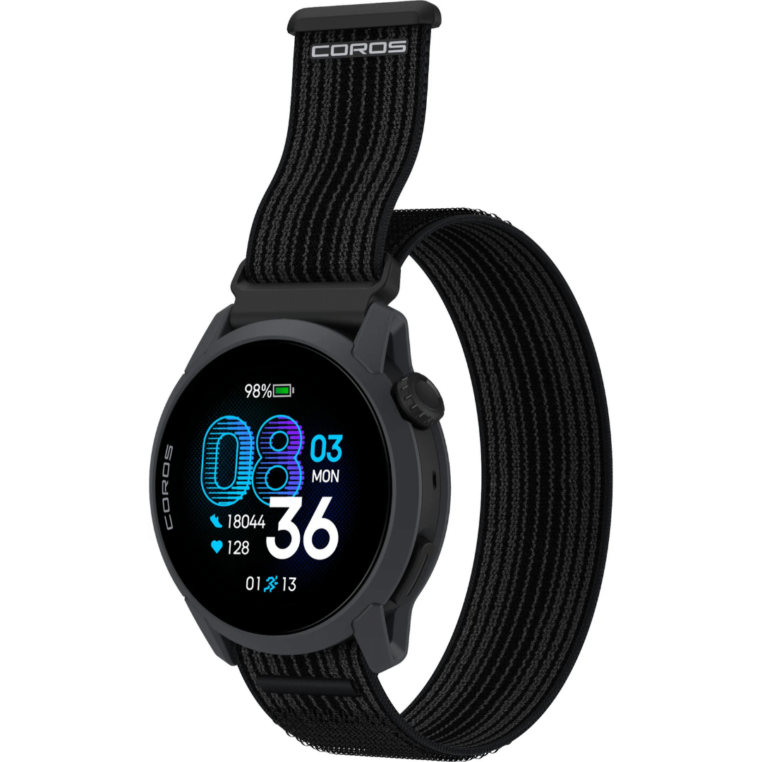 Coros PACE 4 GPS Sport Watch - Black Nylon - Image 4