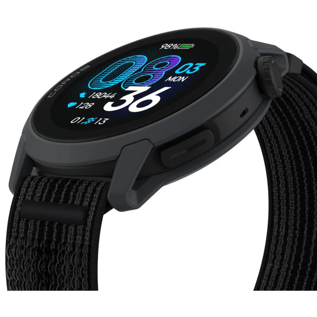 Coros PACE 4 GPS Sport Watch - Black Nylon - Image 3