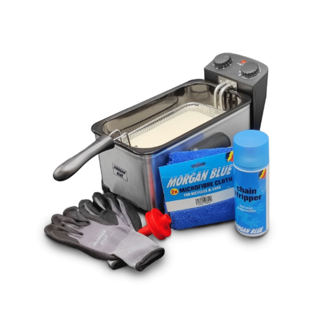 Morgan Blue Hot Wax Chain Lube Pro Cooker Kit 3 Litre